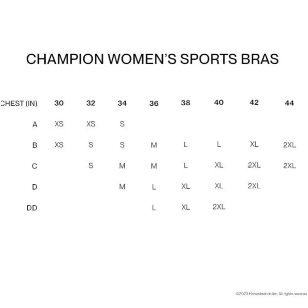 NWT Moisture Wicking Champion Sports Bra, XS
